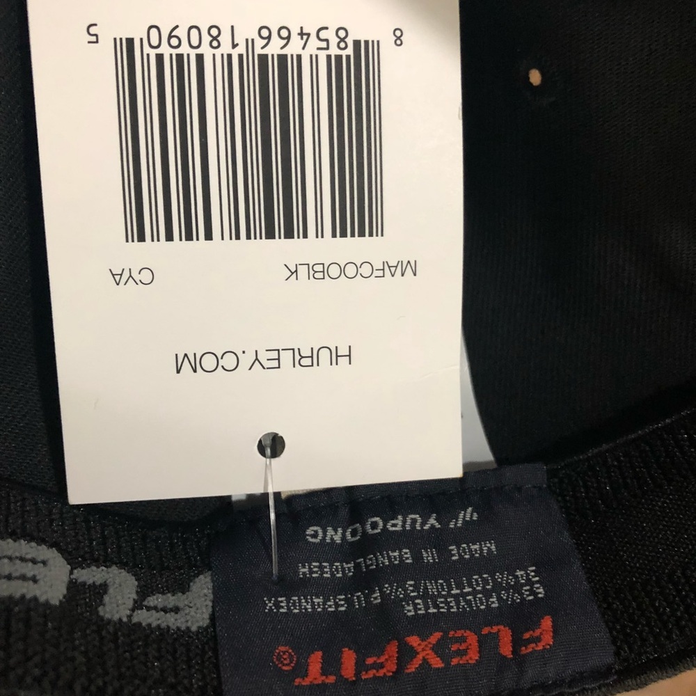 Hurley Flexfit large extra L baseball hat L/XL